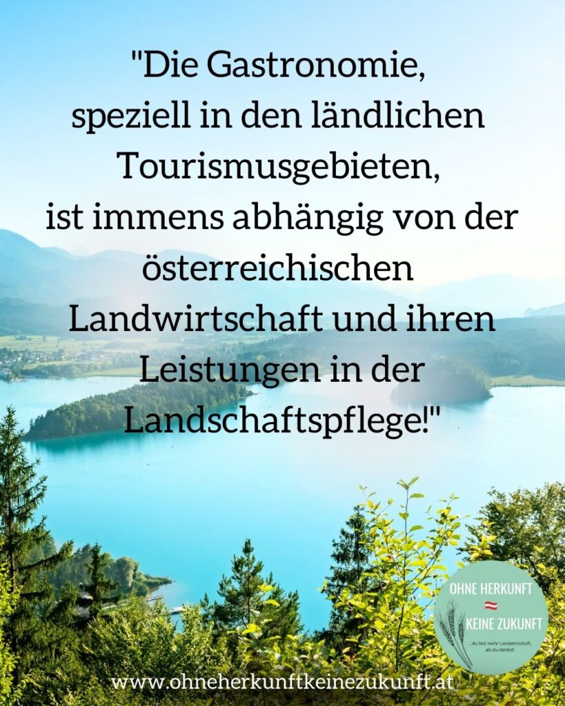 Landwirtschaft und Tourismus